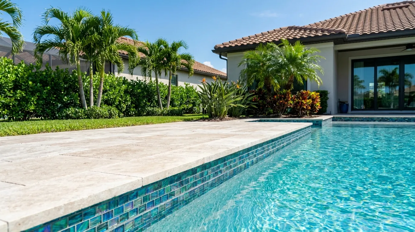 Pool resurfacing work in Collier County